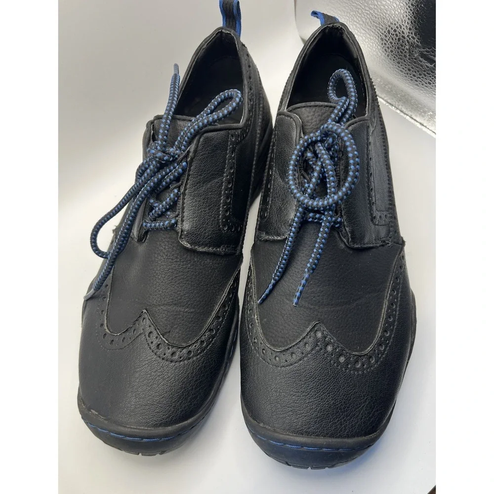 Men's Jambu Fairfield Black Vegan Leather Tie‎ Up Shoes Size 11.5 Excellent